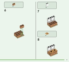 LEGO 77055 instructions page 9 – build guide