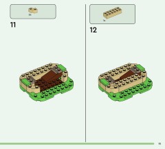 LEGO 77056 instructions page 11 – build guide