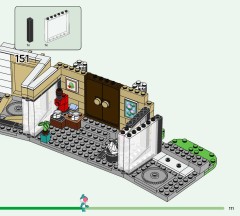 LEGO 77056 instructions page 111 – build guide