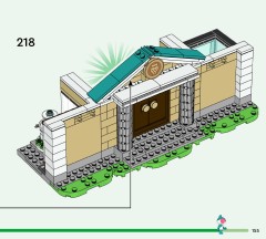 LEGO 77056 instructions page 155 – build guide