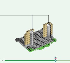 LEGO 77056 instructions page 70 – build guide