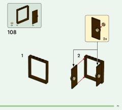 LEGO 77056 instructions page 71 – build guide