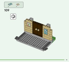 LEGO 77056 instructions page 73 – build guide