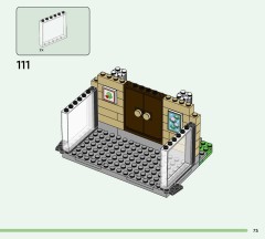 LEGO 77056 instructions page 75 – build guide