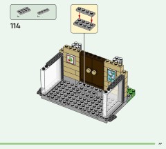 LEGO 77056 instructions page 79 – build guide