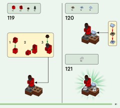 LEGO 77056 instructions page 81 – build guide