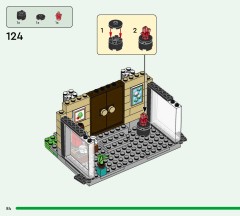 LEGO 77056 instructions page 84 – build guide