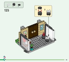 LEGO 77056 instructions page 85 – build guide