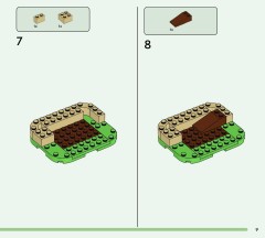 LEGO 77056 instructions page 9 – build guide