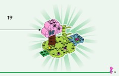 LEGO 77057 instructions page 19 – build guide