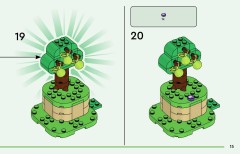 LEGO 77057 instructions page 15 – build guide