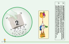 LEGO 77057 instructions page 2 – build guide
