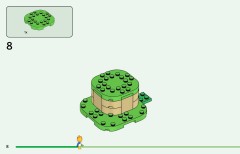 LEGO 77057 instructions page 8 – build guide