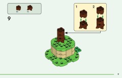 LEGO 77057 instructions page 9 – build guide