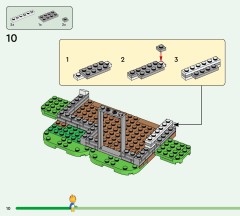 LEGO 77057 instructions page 10 – build guide