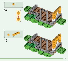 LEGO 77057 instructions page 13 – build guide