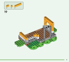 LEGO 77057 instructions page 17 – build guide