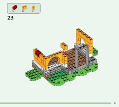 LEGO 77057 instructions page 21 – build guide