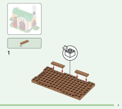 LEGO 77057 instructions page 3 – build guide