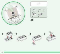 LEGO 77057 instructions page 34 – build guide