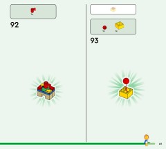 LEGO 77057 instructions page 61 – build guide