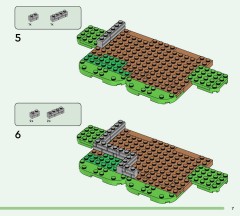 LEGO 77057 instructions page 7 – build guide