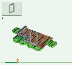 LEGO 77057 instructions page 8 – build guide