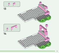 LEGO 77057 instructions page 11 – build guide