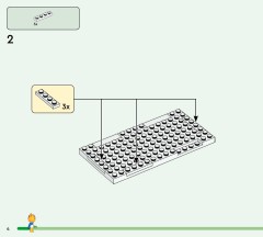 LEGO 77057 instructions page 4 – build guide