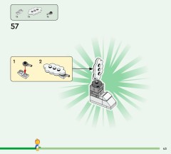 LEGO 77057 instructions page 43 – build guide