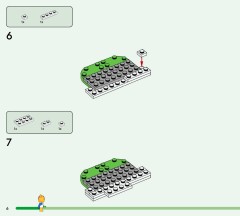 LEGO 77057 instructions page 6 – build guide