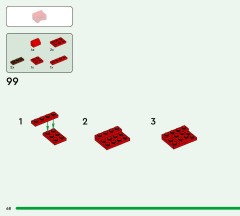 LEGO 77057 instructions page 68 – build guide