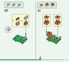 LEGO 77057 instructions page 11 – build guide