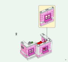 LEGO 77057 instructions page 17 – build guide