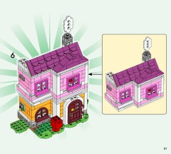 LEGO 77057 instructions page 21 – build guide