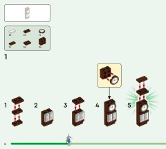 LEGO 77057 instructions page 4 – build guide