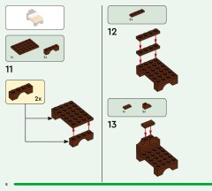 LEGO 77057 instructions page 8 – build guide