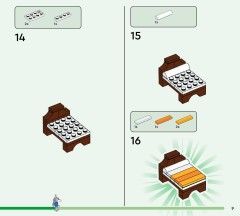LEGO 77057 instructions page 9 – build guide