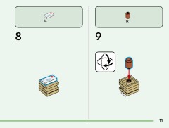 LEGO 77058 instructions page 11 – build guide