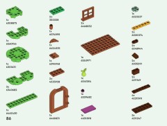 LEGO 77058 instructions page 86 – build guide