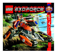 LEGO 7706 instructions page 1 – build guide