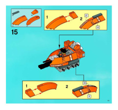 LEGO 7706 instructions page 11 – build guide