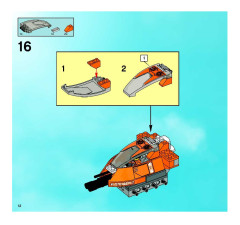 LEGO 7706 instructions page 12 – build guide
