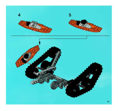 LEGO 7706 instructions page 23 – build guide