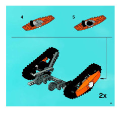 LEGO 7706 instructions page 25 – build guide