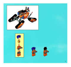 LEGO 7706 instructions page 3 – build guide