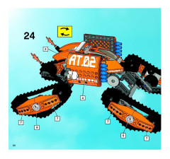 LEGO 7706 instructions page 34 – build guide