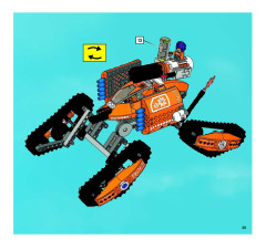 LEGO 7706 instructions page 39 – build guide