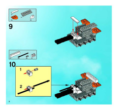 LEGO 7706 instructions page 8 – build guide