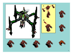 LEGO 7707 instructions page 3 – build guide
